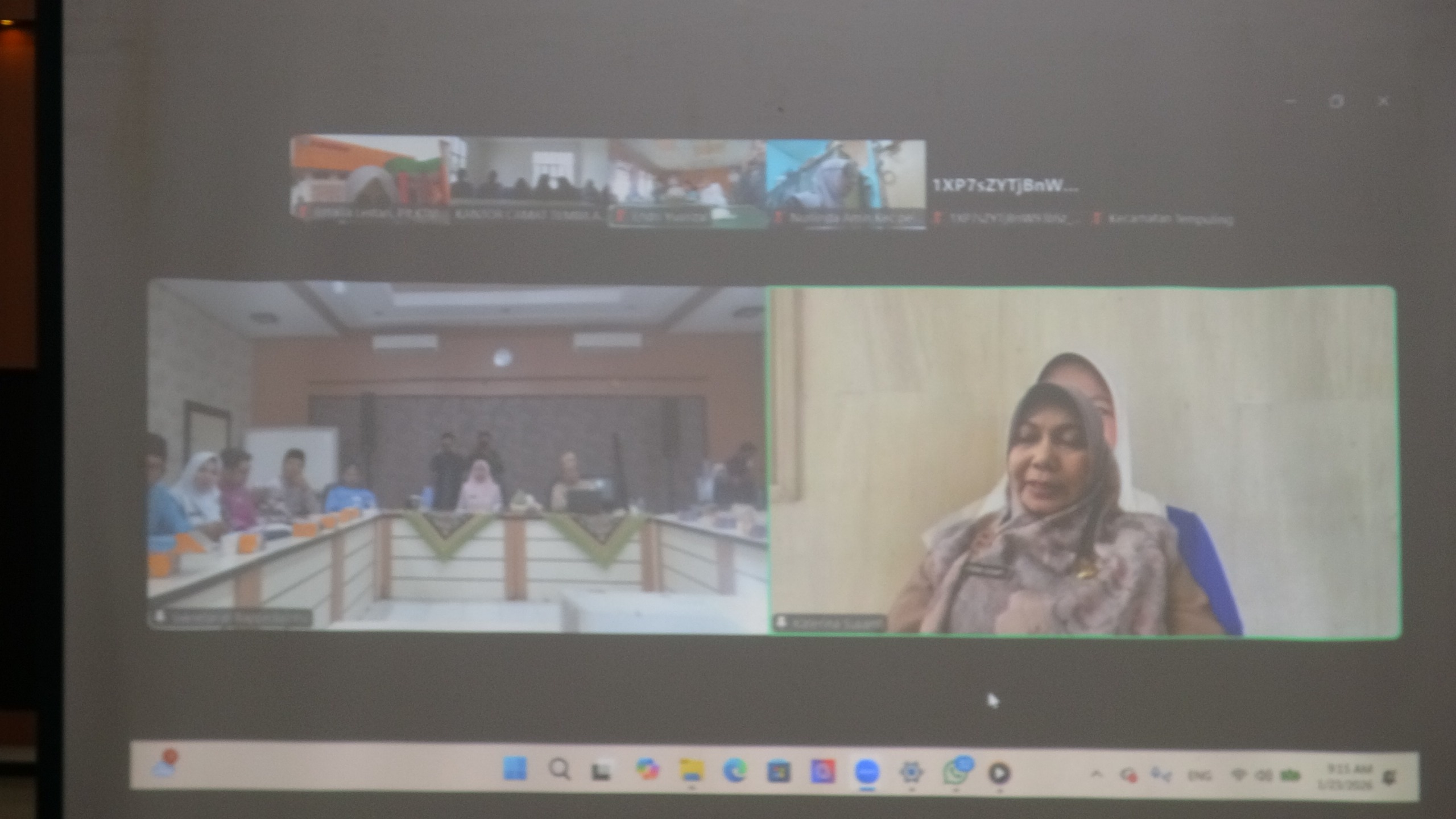 Wakil Bupati Inhil Pimpin Rapat Rencana Kerja Percepatan Penurunan Stunting 2026