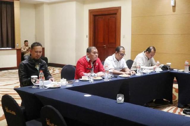 Kepala Dinas PMD Inhil Beserta Rombongan Hadiri Rapat Bersama KASN di Jakarta