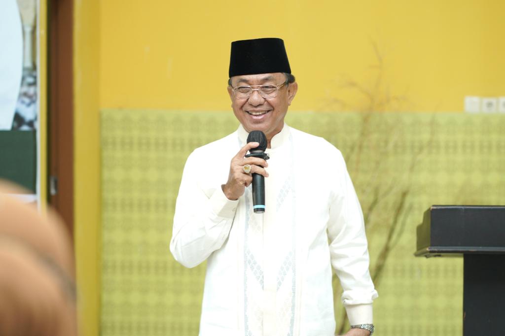 Bupati Inhil HM Wardan Sambut Jama'ah Haji Inhil Kloter Pertama di Pekanbaru