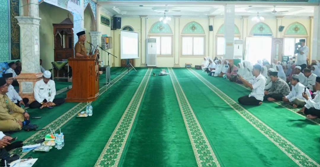 Pj Bupati Inhil Herman Buka Pelatihan Manasik Haji 4 Kecamatan