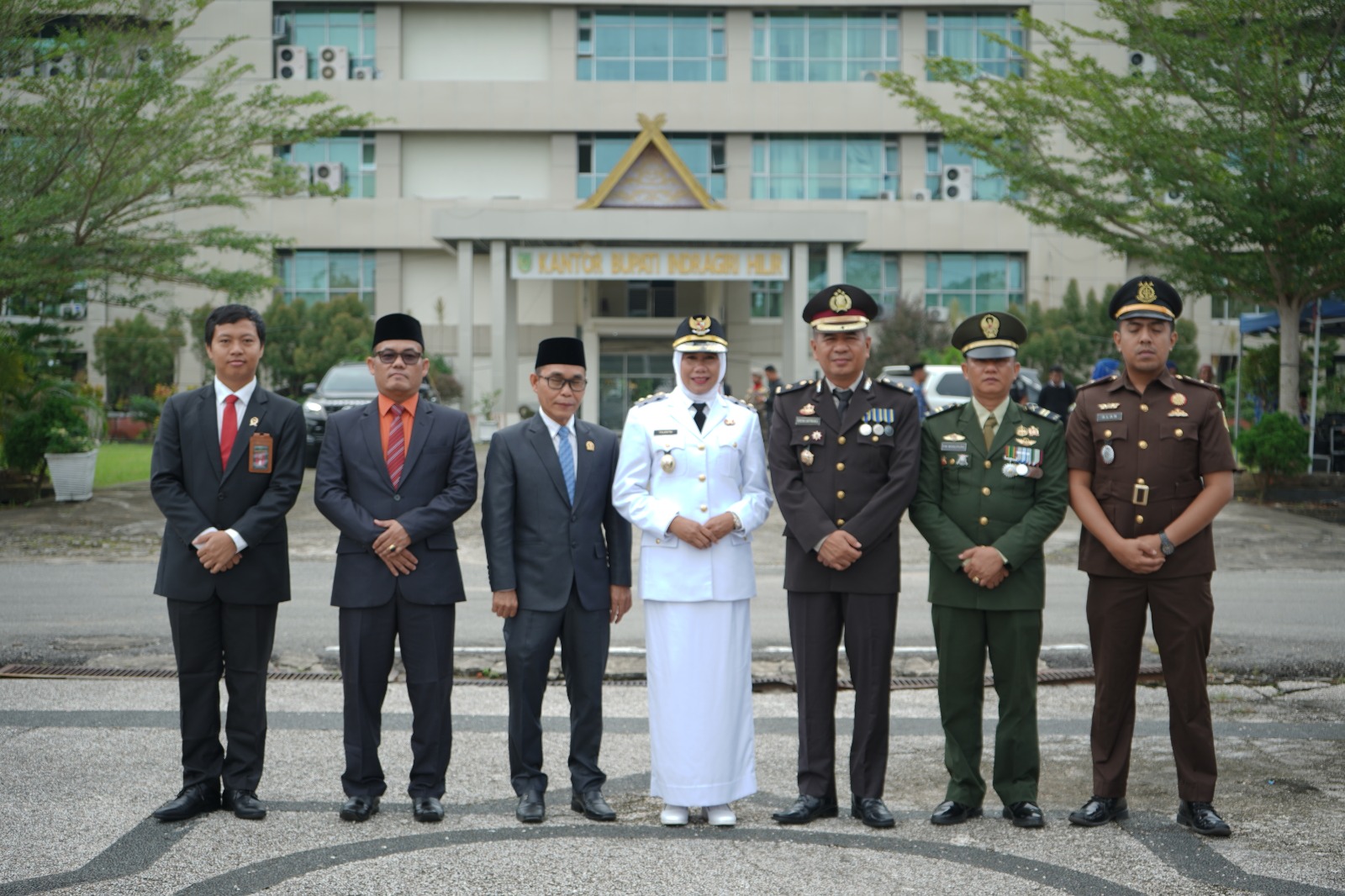 Wabup Inhil Yuliantini Pimpin Apel Peringatan Hari Otonomi Daerah ke-29