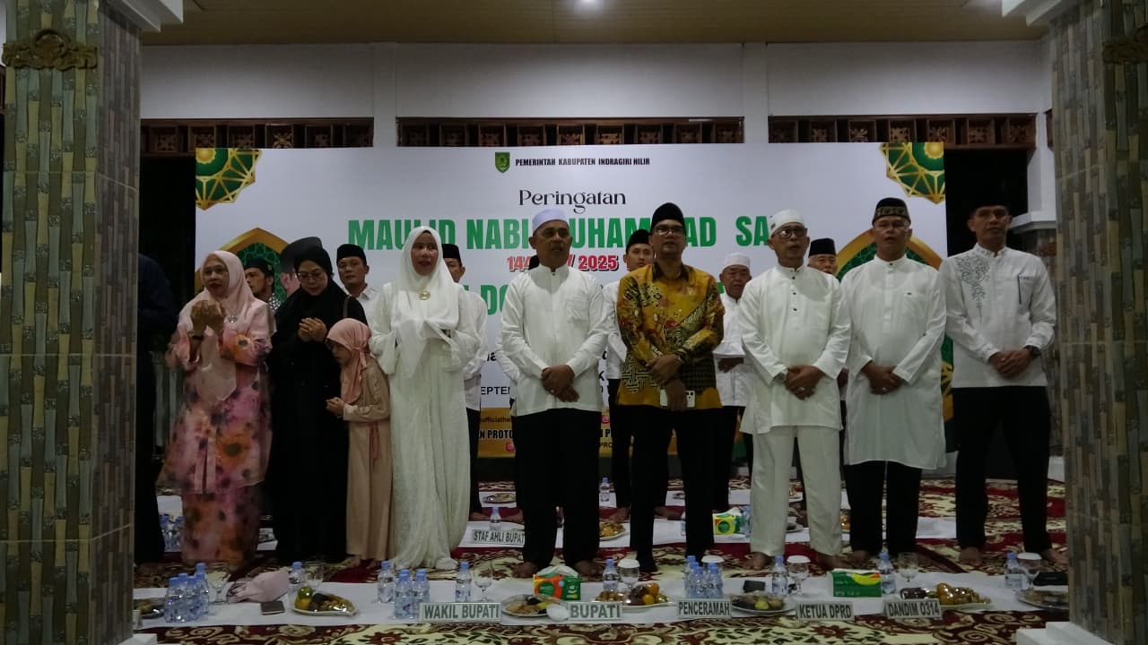 Gelar Maulid Nabi Muhammad SAW 1447 H, Gen Z Padati Kediaman Wabup Inhil